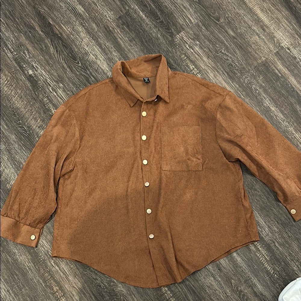 Rust shacket